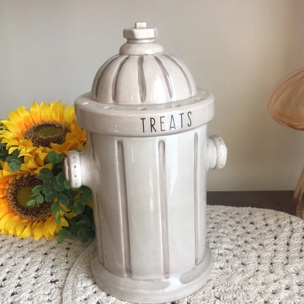 Blue Sky Fire Hydrant TREATS Dog Canister - Picture 11 of 11